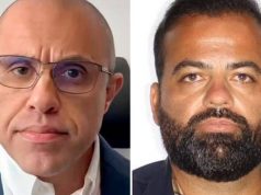 Mohamad Hussein Mourad, apelidado de Primo, e Roberto Augusto Leme da Silva, o Beto Louco, em montagem de duas fotos