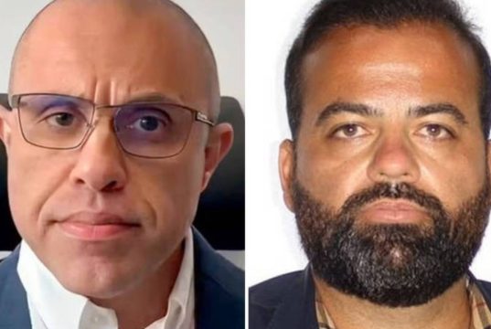 Mohamad Hussein Mourad, apelidado de Primo, e Roberto Augusto Leme da Silva, o Beto Louco, em montagem de duas fotos