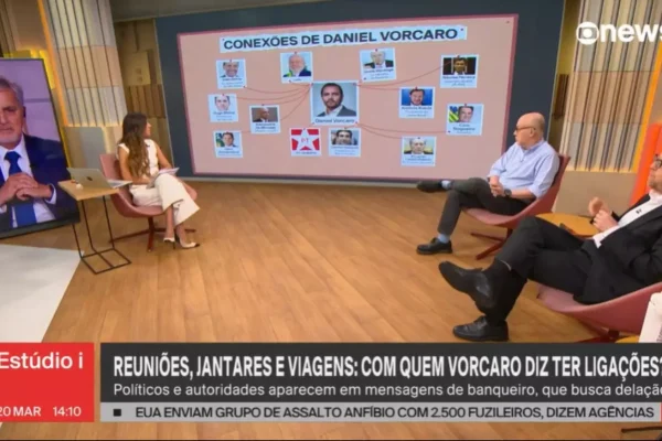 Globo pede desculpas por PowerPoint que ligou Vorcaro ao PT: "Errado e incompleto"