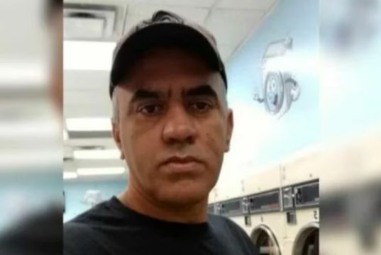 ex-vice-prefeito de Água Doce do Norte Jacy Rodrigues da Costa (PV), conhecido como Jacy Donato, sério, de boné e camiseta pretos