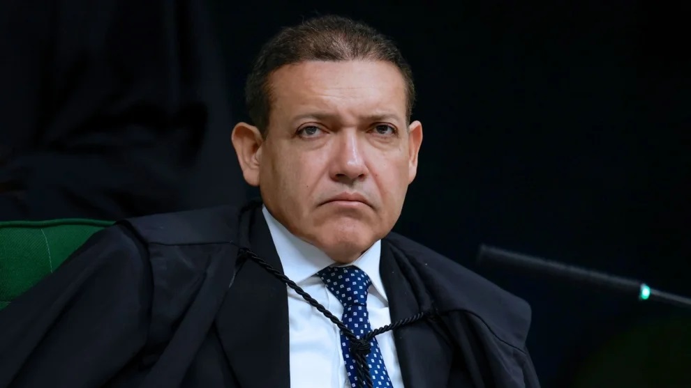 O ministro Kassio Nunes Marques, do Supremo Tribunal Federal, sério