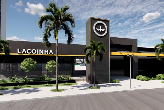 Fachada da Lagoinha do bairro Belvedere, em BH