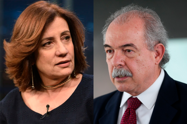 Ao vivo, Míriam Leitão acusa Mercadante de fazer "projeto autárquico" como na ditadura