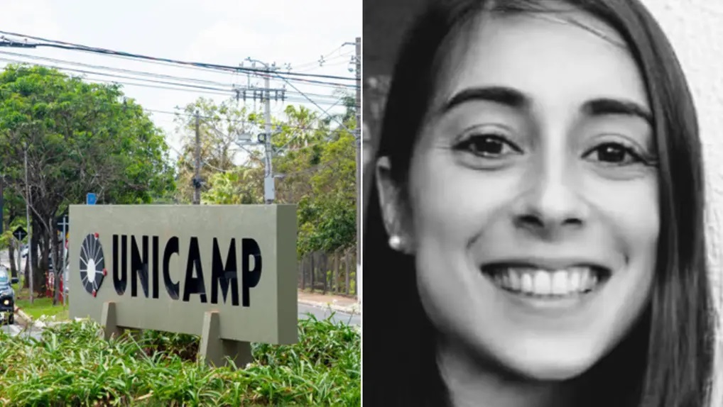 Montagem de fotos da Unicamp e da pesquisadora Soledad Palameta Miller