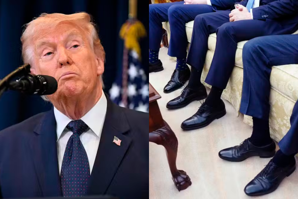 Trump erra em presentes e compra sapatos com números maiores para aliados; veja os memes