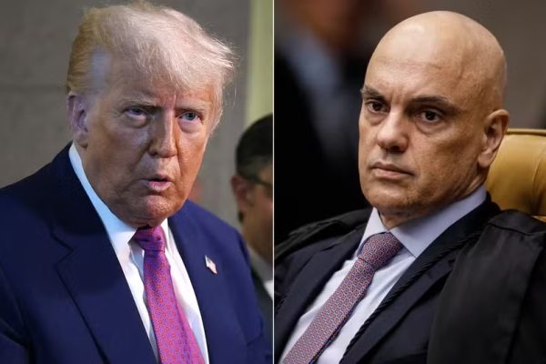 Trump pressiona Justiça dos EUA contra Moraes após decisão no Brasil; entenda