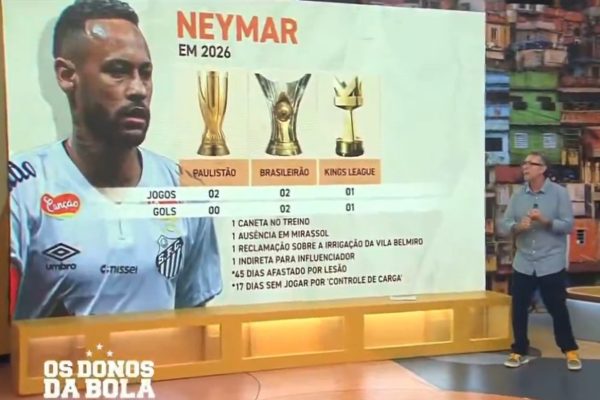 VÍDEO - "Eu sou o cara": Craque Neto zomba de Neymar após não ser convocado