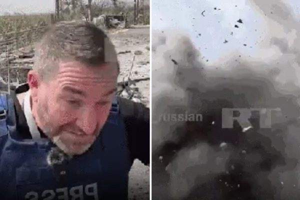 VÍDEO - Jornalista escapa por pouco de ser atingido por míssil no Líbano