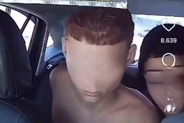 Adolescentes assaltam taxista e pai diz que eles "têm que ficar apreendidos"