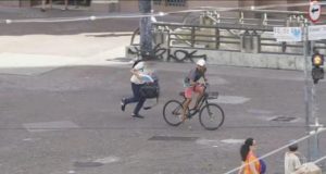 A bicicleta se tornou uma aliada aos ladrões quando se trata de roubo de celular no Centro de SP