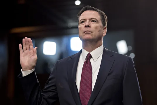 O ex-diretor da Federal Bureau of Investigation (FBI), James Comey