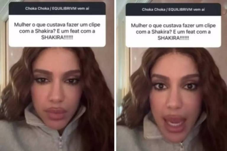 Anitta em vídeo do Instagram