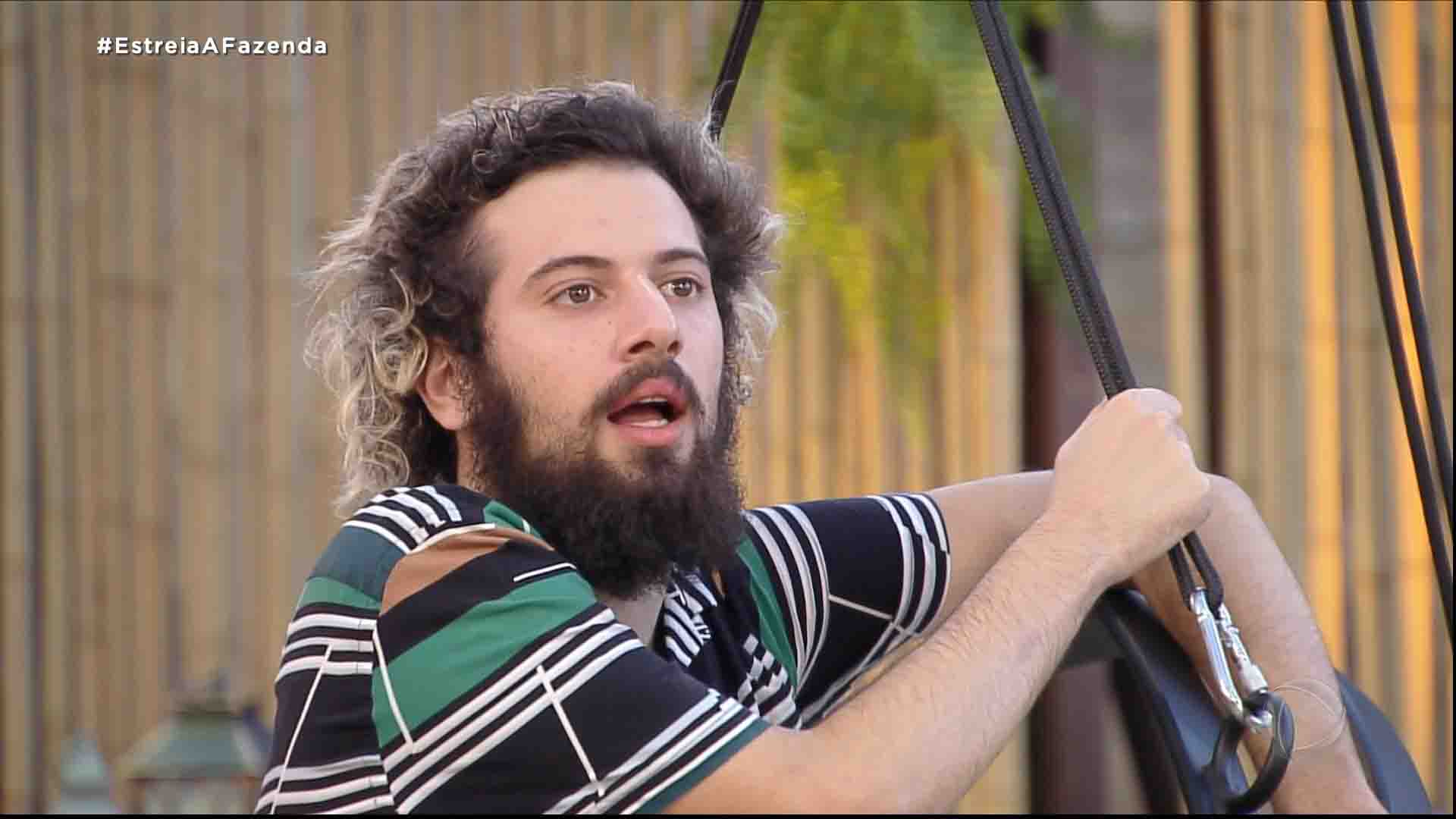 O jornalista Lucas Strabko, conhecido como Cartolouco