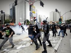 A Polícia Militar anunciou que poderá usar o Choque em resposta a atos do 1º de Maio na Paulista