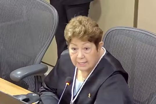 A desembargadora Eva do Amaral Coelho, do Tribunal de Justiça do Pará (TJPA) - Reprodução/Tribunal de Justiça do Pará (TJPA)