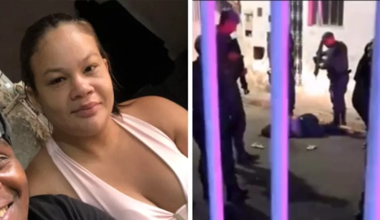 Thawanna Salmázio, que morreu baleada por um tiro da PM