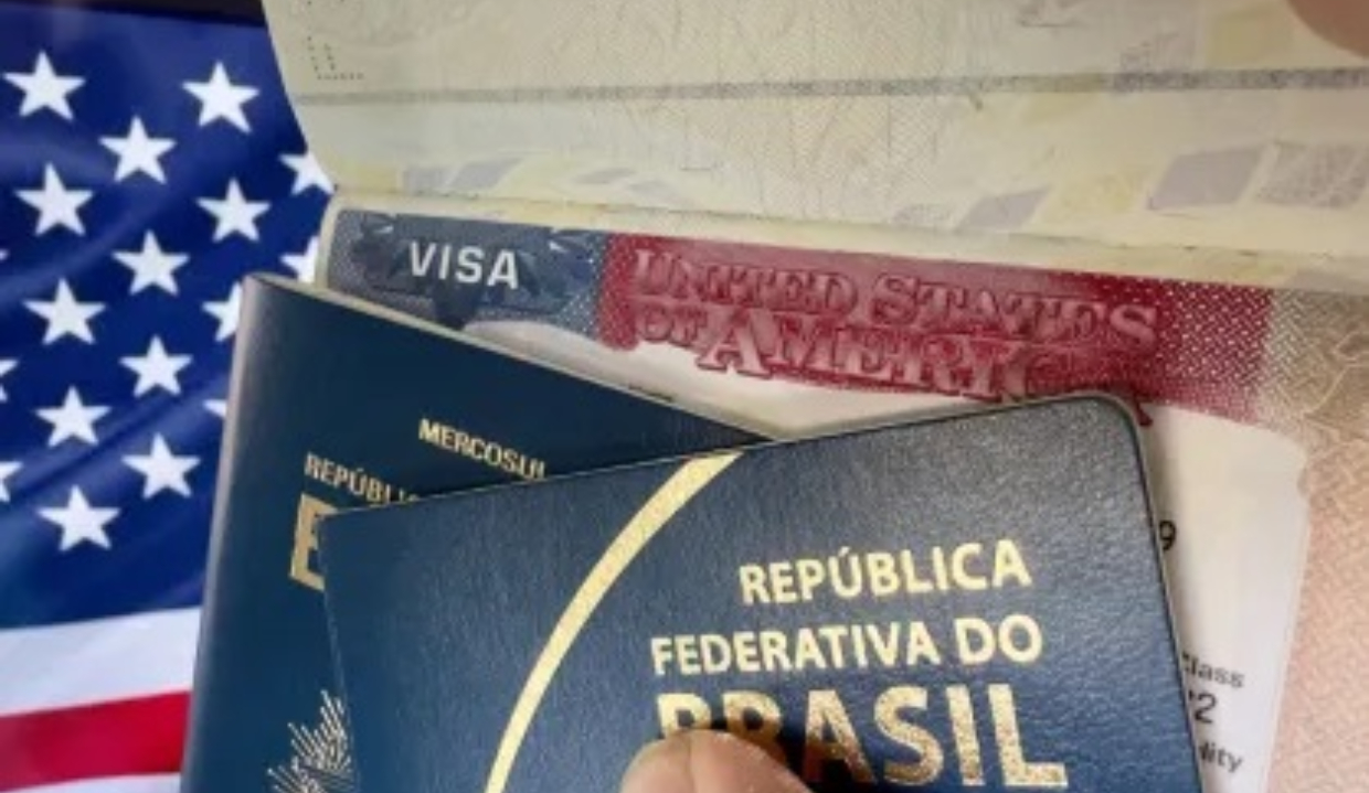 Visto dos EUA e passaporte brasileiro