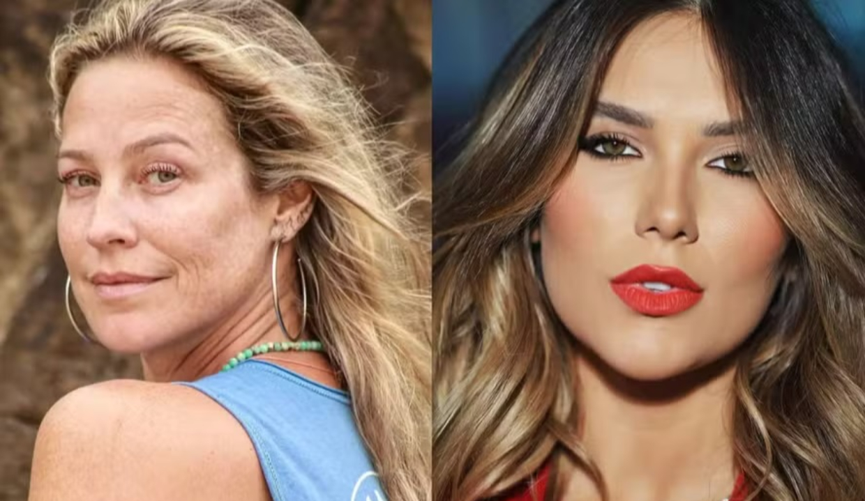 Luana Piovani e Virginia Fonseca em montagem de duas fotos