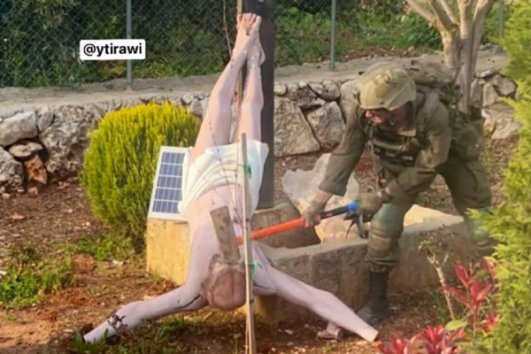 Exército de Israel diz que investigará soldado que destruiu estátua de Jesus no Líbano
