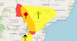 Inmet emitiu alerta vermelho de onda de calor para o Centro-Oeste e Sul do Brasil.