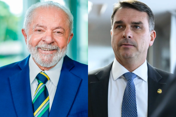 Lula avança e pressiona Flávio Bolsonaro na disputa em SP, diz pesquisa