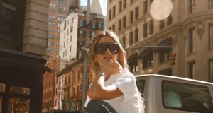 A modelo Martha Graeff.