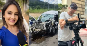O acidente com equipe da Band que ocorreu na BR-381, tirou a vida de um cinegrafista e uma repórter.