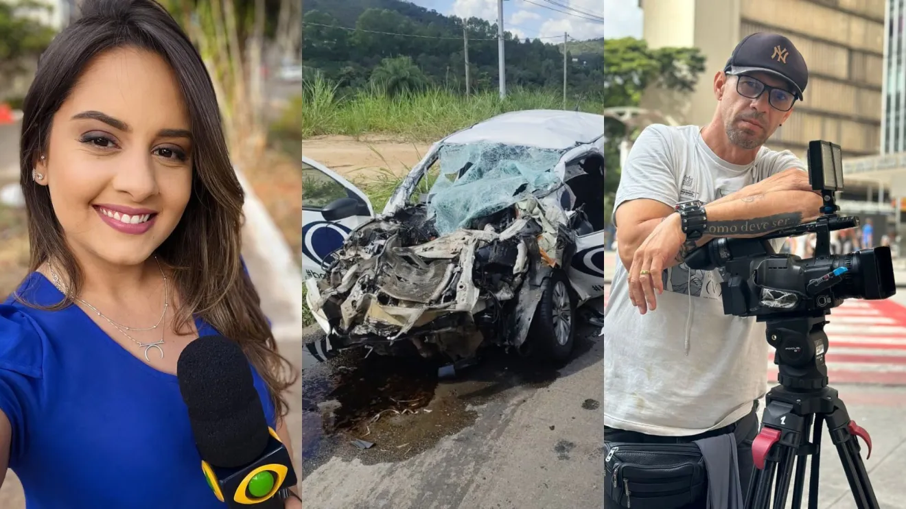 O acidente com equipe da Band que ocorreu na BR-381, tirou a vida de um cinegrafista e uma repórter.