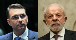 Flávio Bolsonaro, que lidera entre evangélicos, e Lula, que lidera entre os católicos