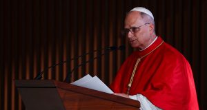 Papa Leão XIV em pronunciamento na Angola.