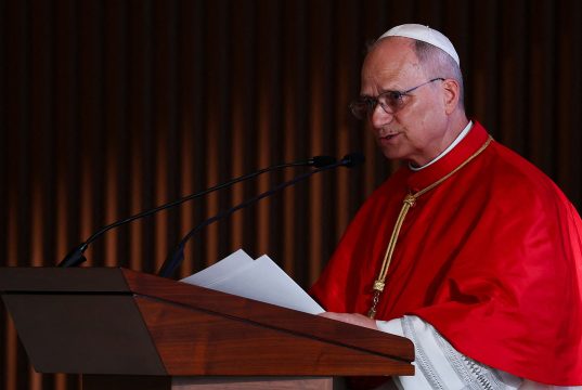 Papa Leão XIV em pronunciamento na Angola.