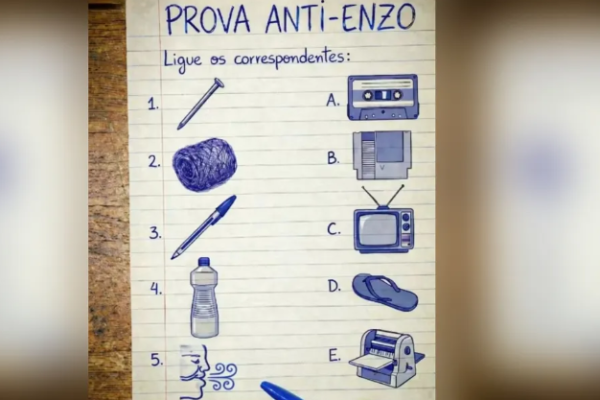 O desafio viral que prova se você é "Enzo" ou "raiz"; descubra