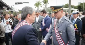 O ex-comandante-geral da PM de São Paulo, José Augusto Coutinho que foi citado em inquérito sobre o PCC