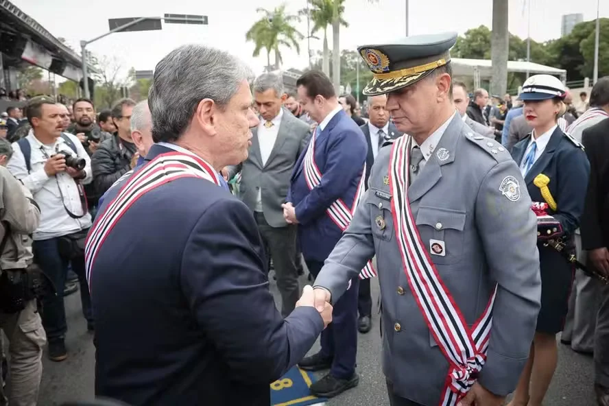 O ex-comandante-geral da PM de São Paulo, José Augusto Coutinho que foi citado em inquérito sobre o PCC