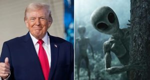 O presidente dos Estados Unidos, Donald Trump, falou sobre OVNIs