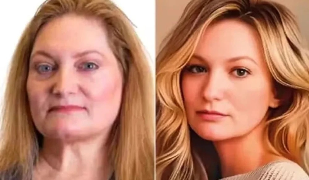 A vereadora Patricia Reichman em montagem de duas fotos