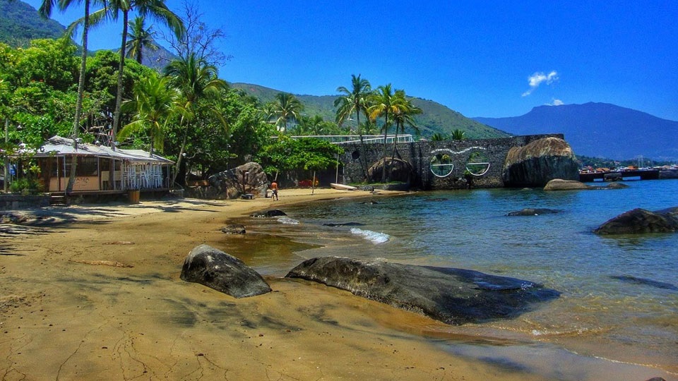 Praia do Viana, em Ilhabela