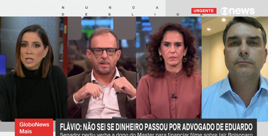 Flávio Bolsonaro Globo Master