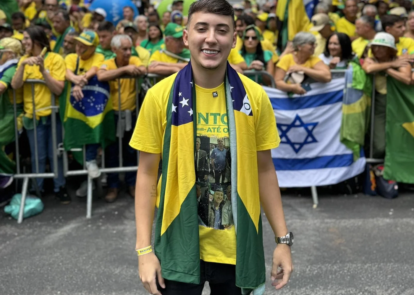 Luan Lennon foi preso por forjar um furto