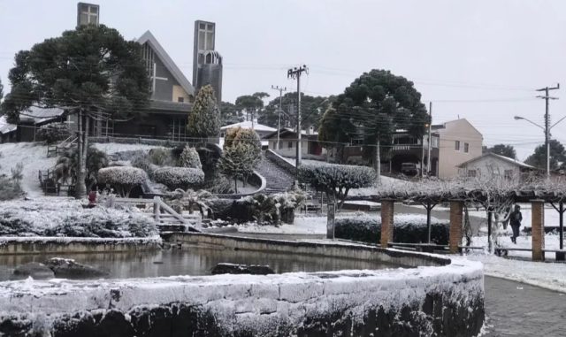 A cidade mais fria do Brasil que teve sensação térmica de -12°C