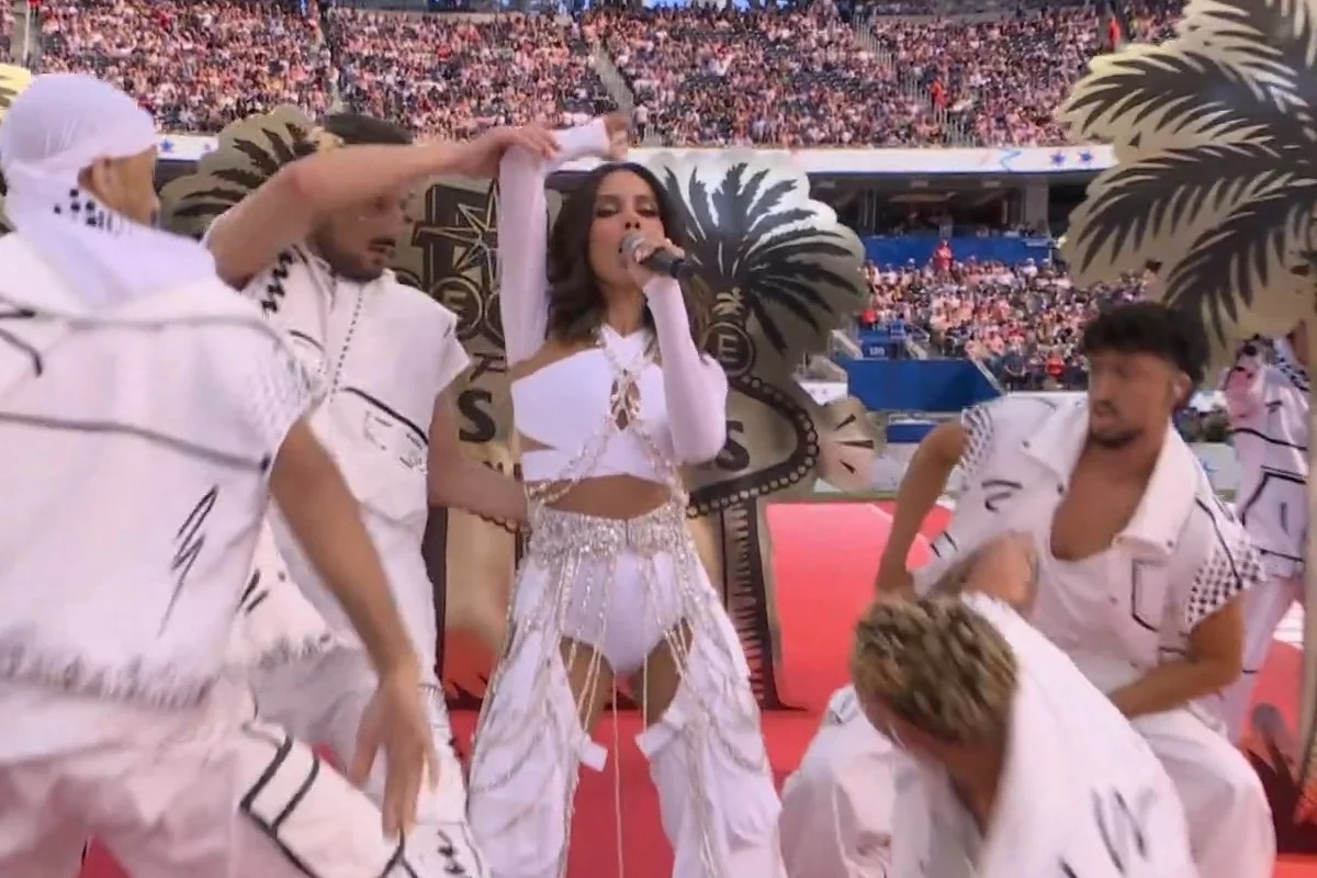 Anitta na abertura da Copa do Mundo 2026