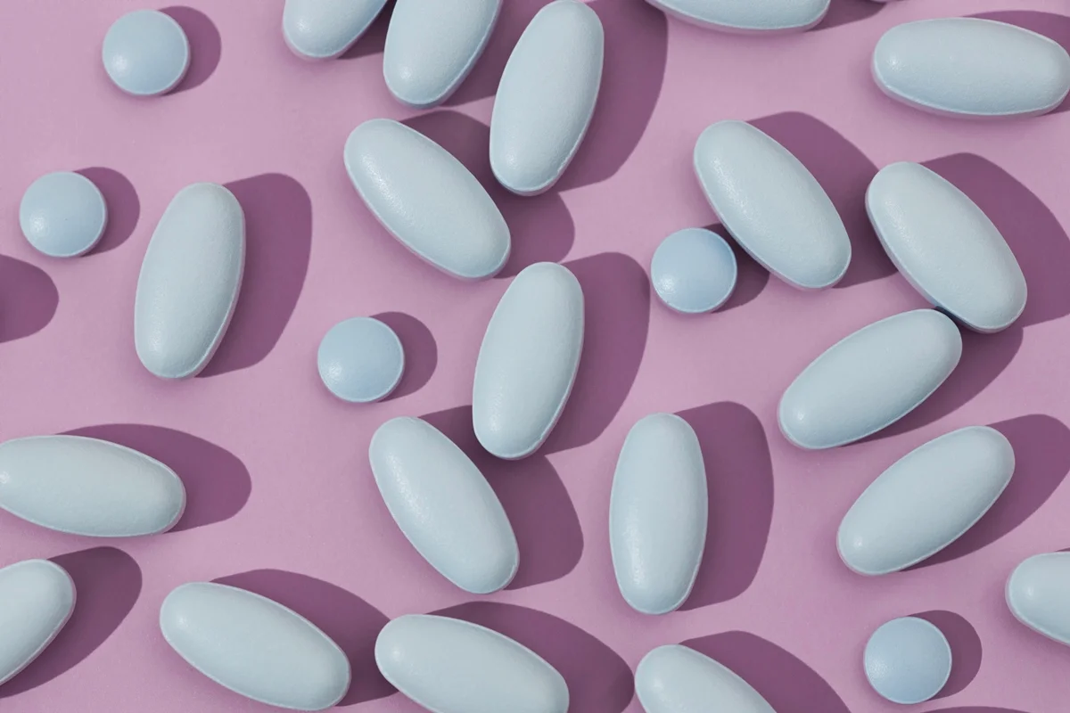 Comprimidos usados em tratamento medicamentoso