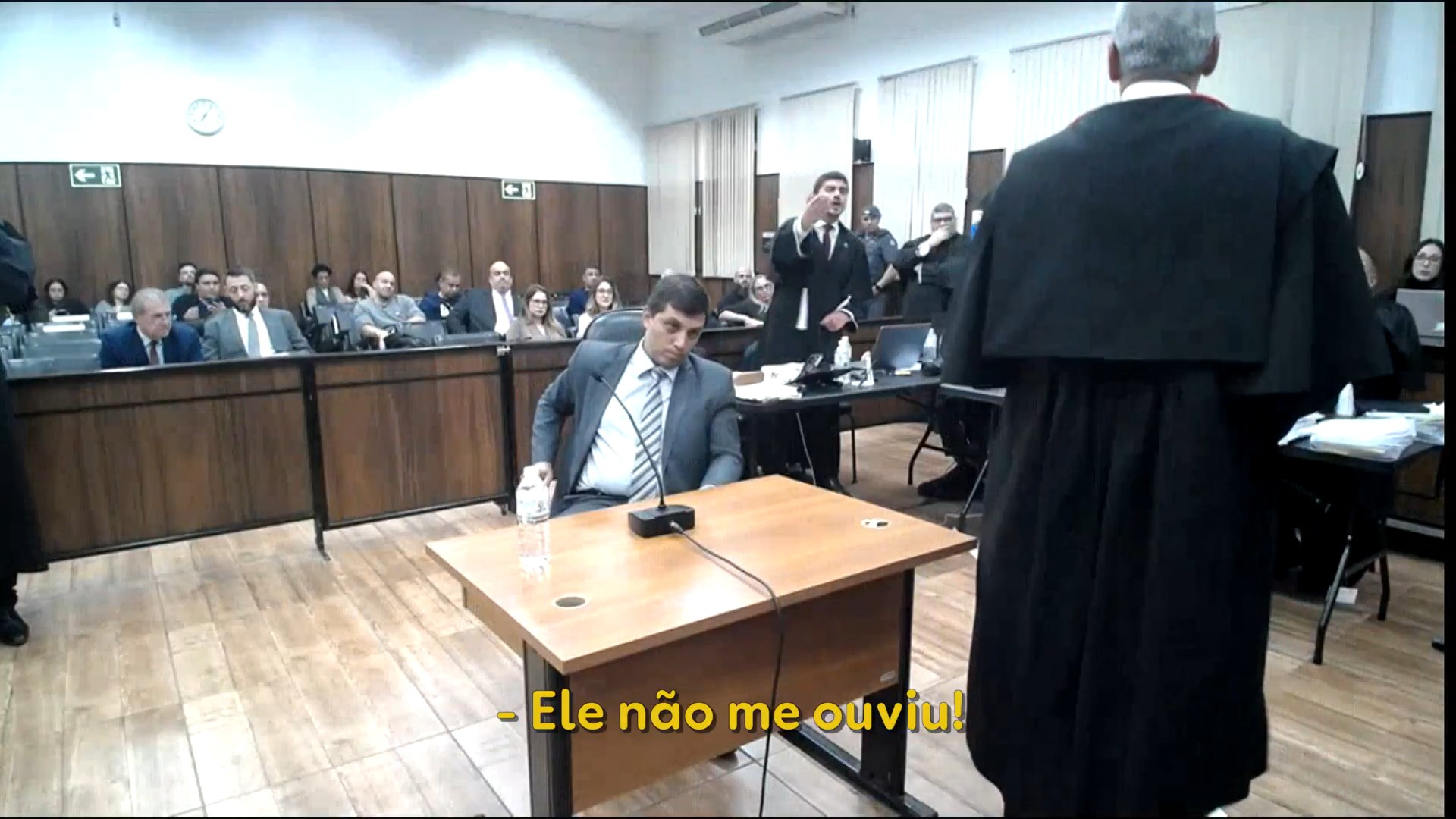Sessão do Tribunal do Júri no caso Vinícius Gritzbach