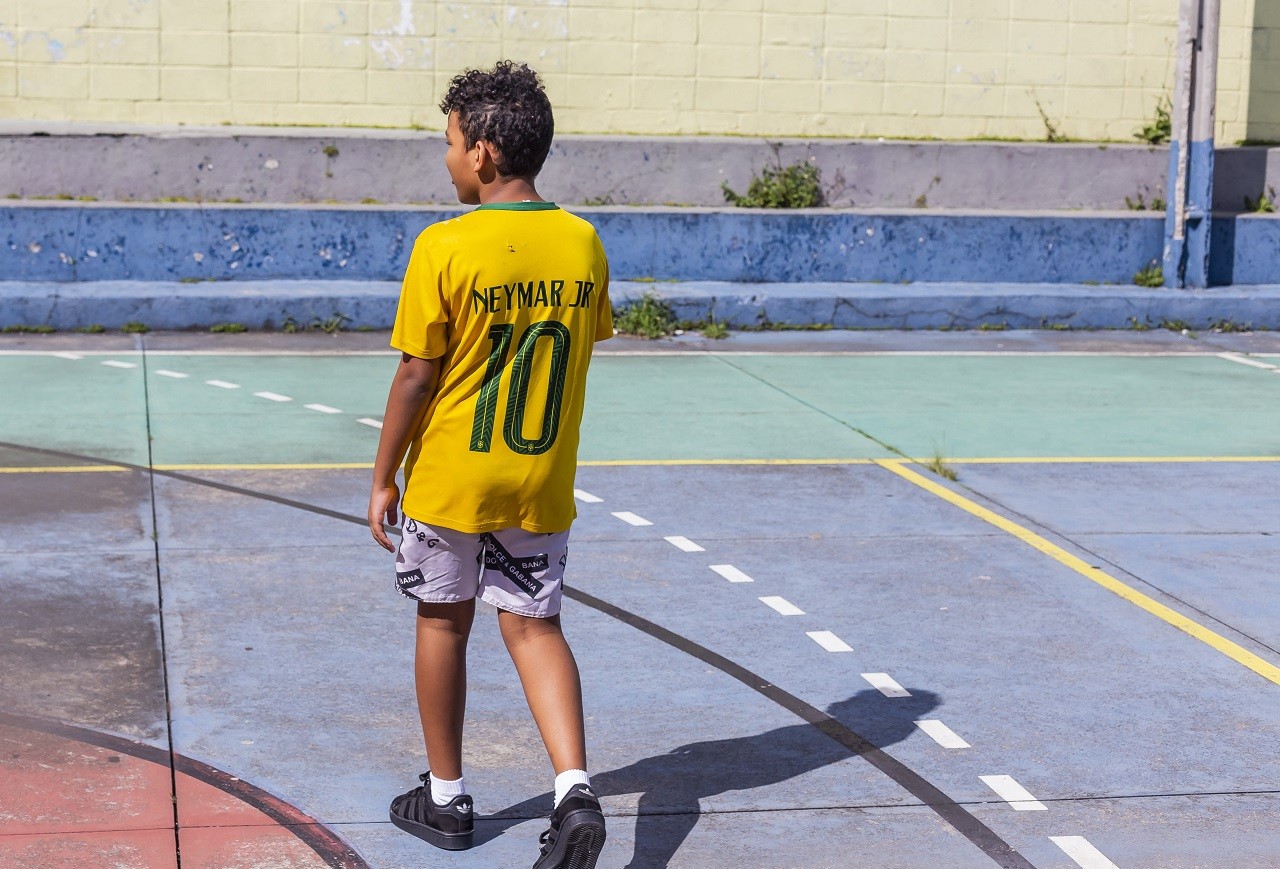 Sala de aula em escola estadual de Bauru