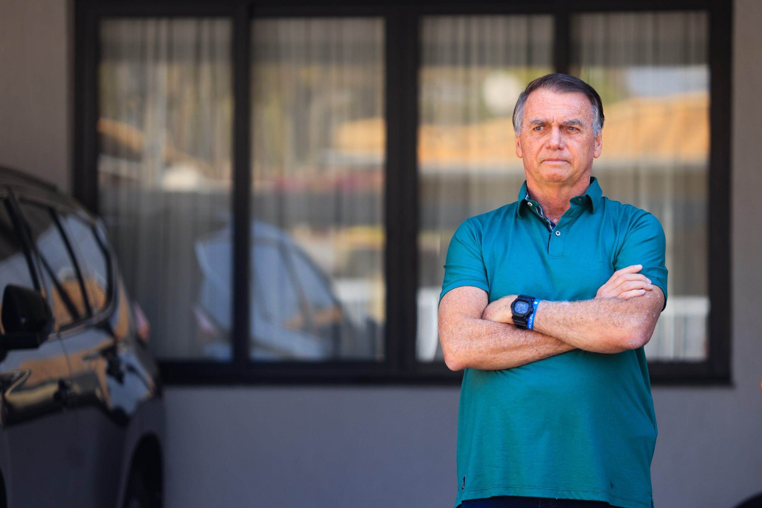 Jair Bolsonaro em prisão domiciliar