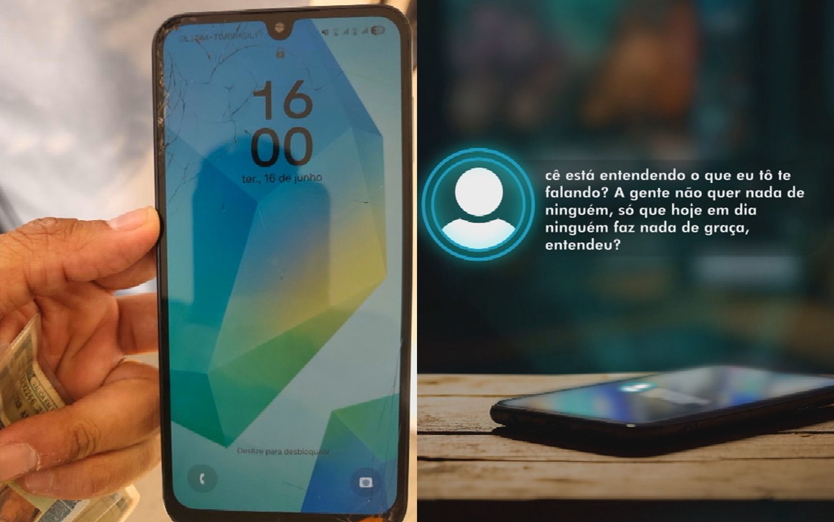 Homem e mulher citados em caso de cobrança por celular perdido