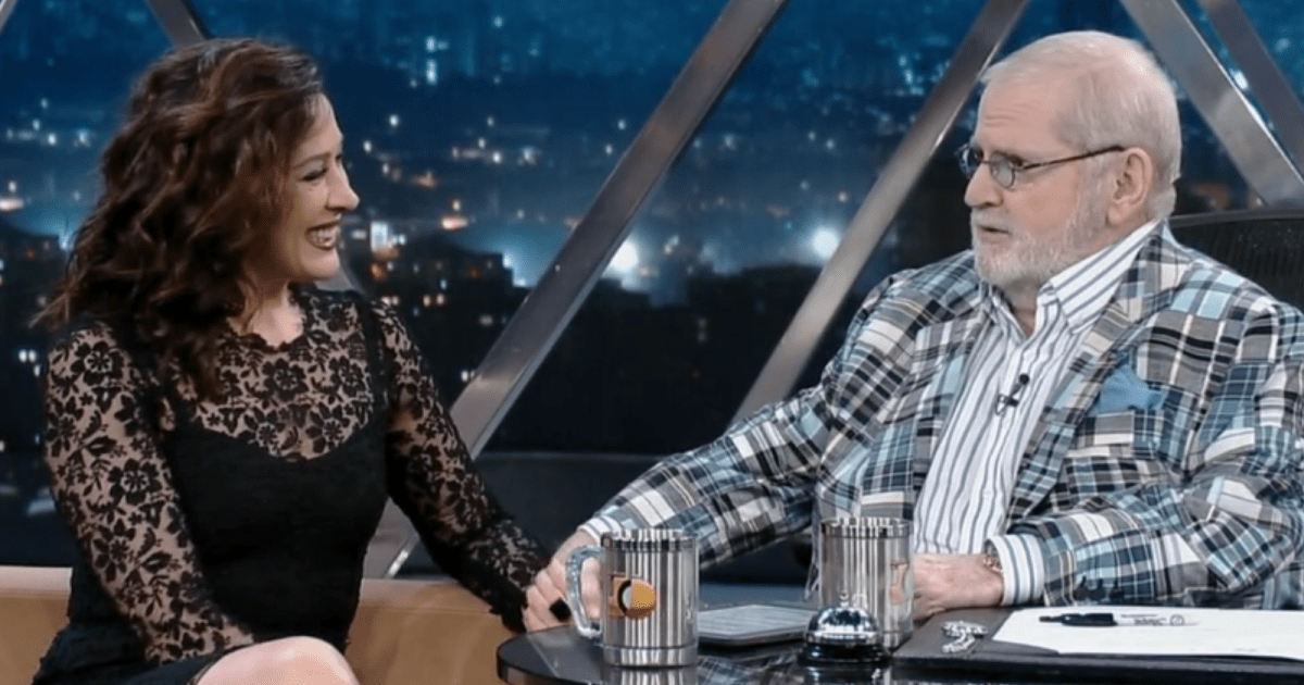 Claudia Raia e Jô Soares