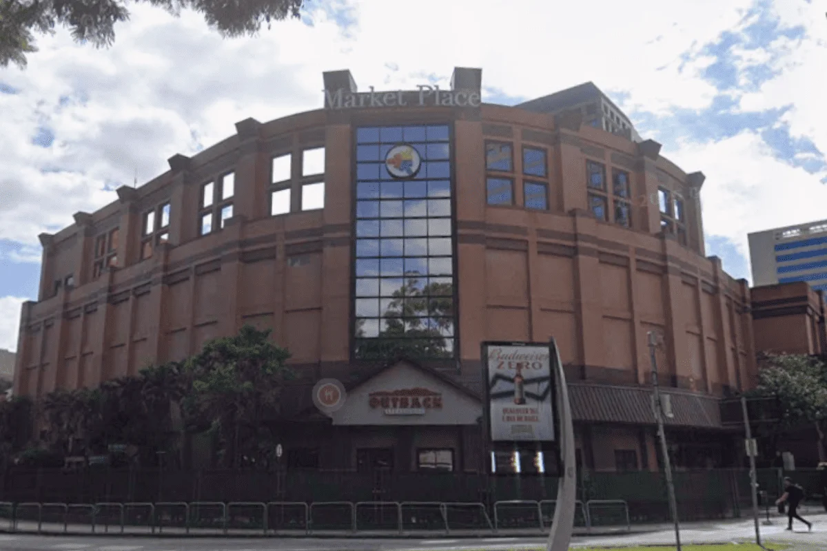 Fachada do Shopping Market Place, na zona sul de São Paulo