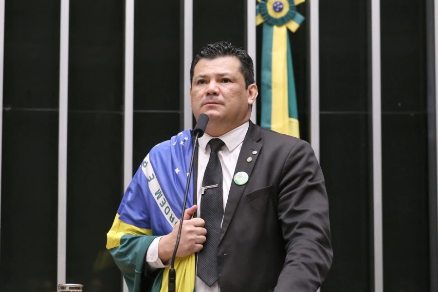 Deputado federal Gilvan da Federal na Câmara dos Deputados