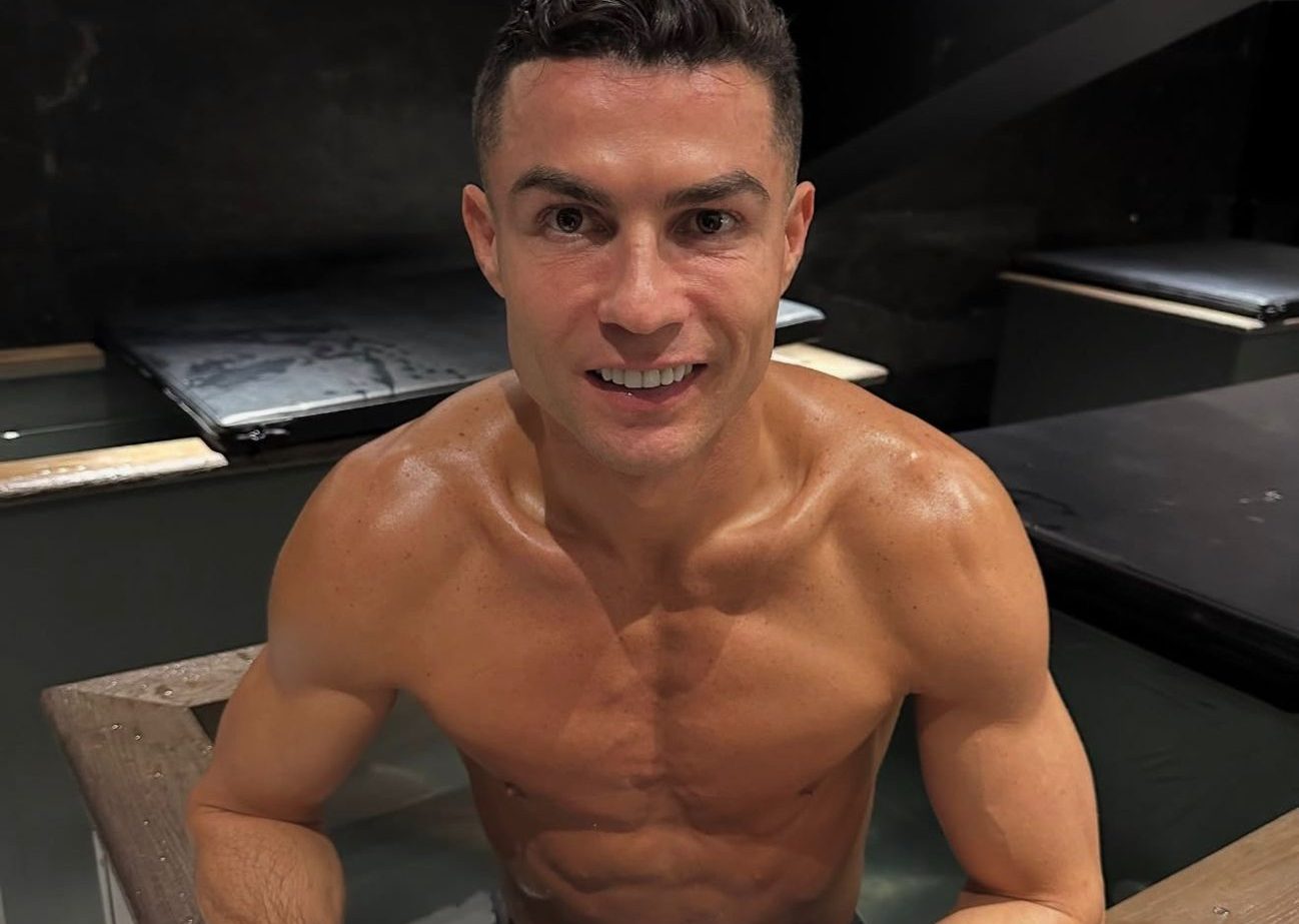 Cristiano Ronaldo de sunga nos Estados Unidos
